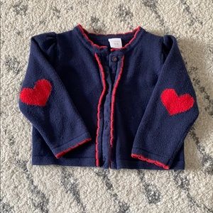 Gymboree Navy Cardigan